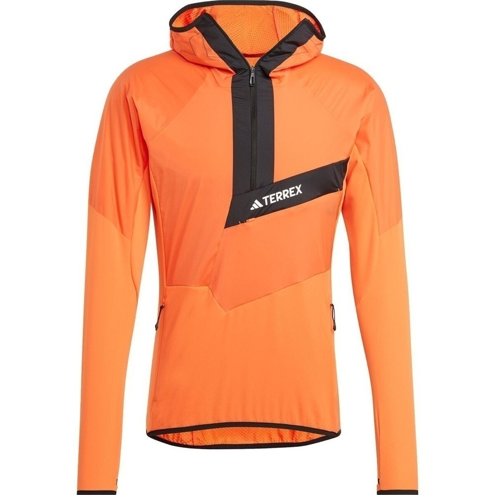 Adidas TERREX
Techrock Ultralight 1/2-Zip Hooded Fleece Jacket - Men's